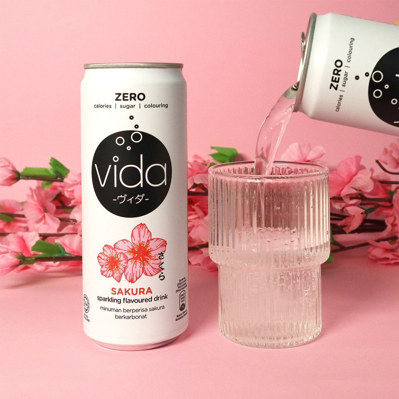 VIDA ZERO SAKURA SPARKLING DRINK イメージ