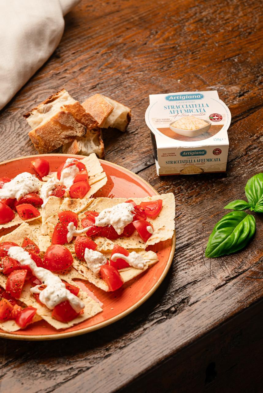 Stracciatella Affumicata (Smoked Stracciatella) Image