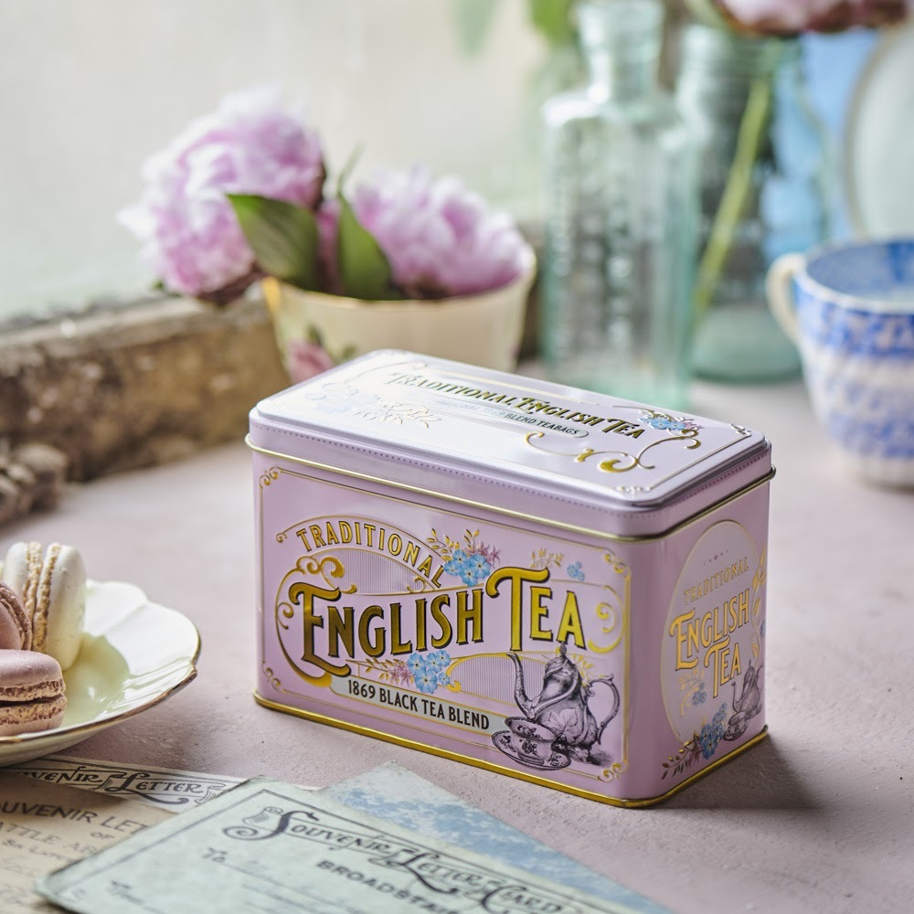Vintage Victorian Tea Tins Image
