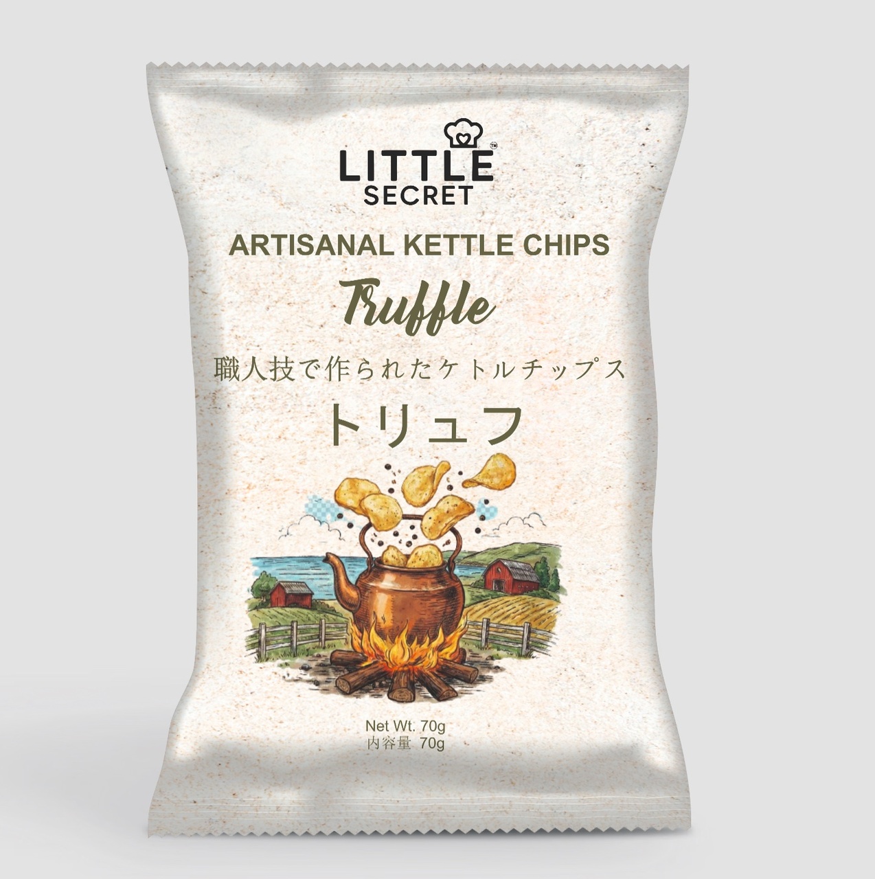 POPPED LOTUS SEEDS & KETTLE CHIPS Image
