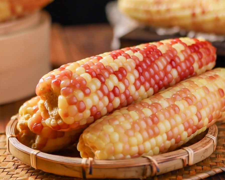 Frozen cooked corn Image