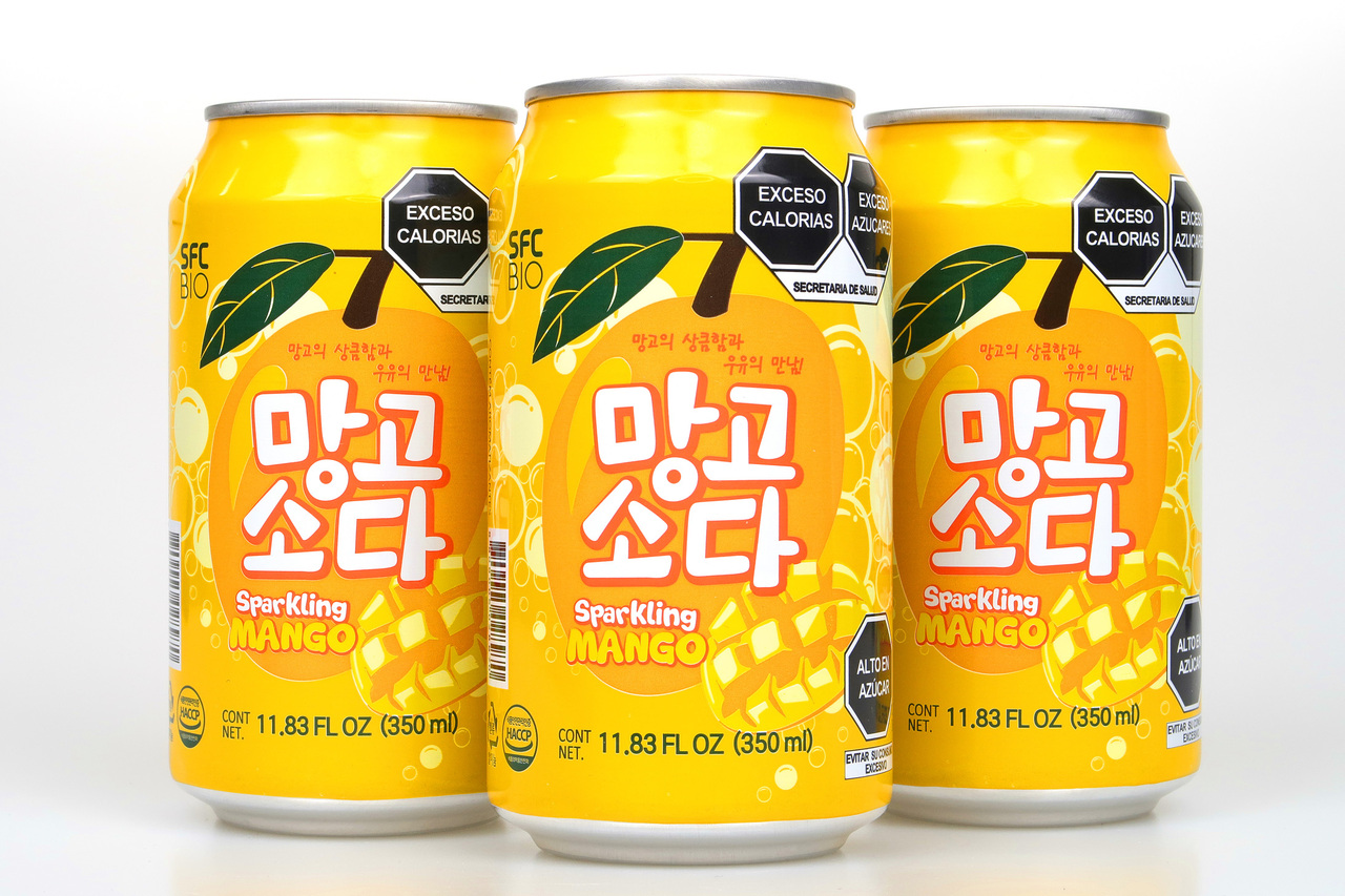 Sparkling mango, Mango soda Image