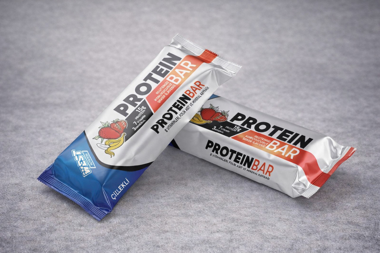 Mixed Flavor Protein Bar (Hazelnut/Coconut/Banana/Cookie/Strawberry-Banana) Image