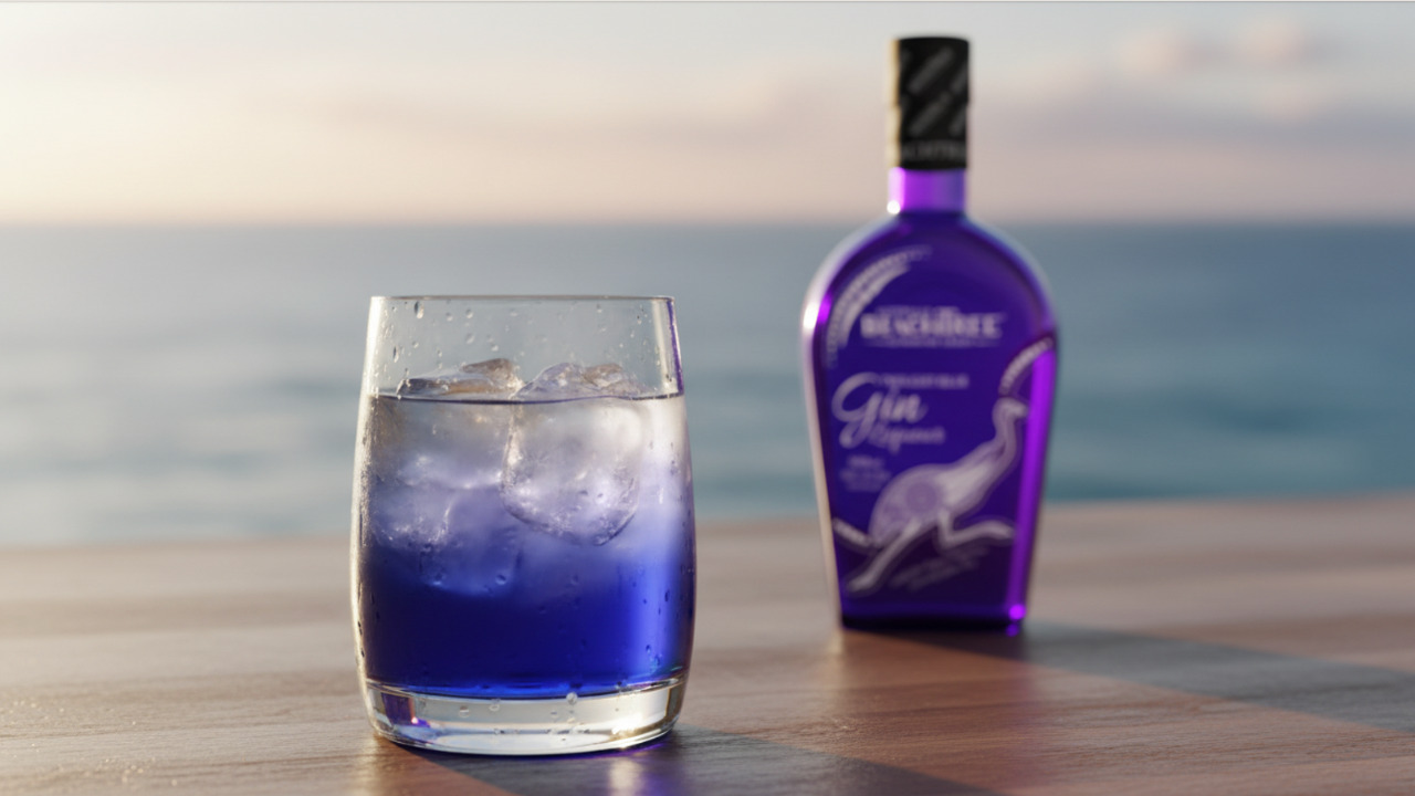 Beachtree Organic Twilight Blue Gin Liqueur Image