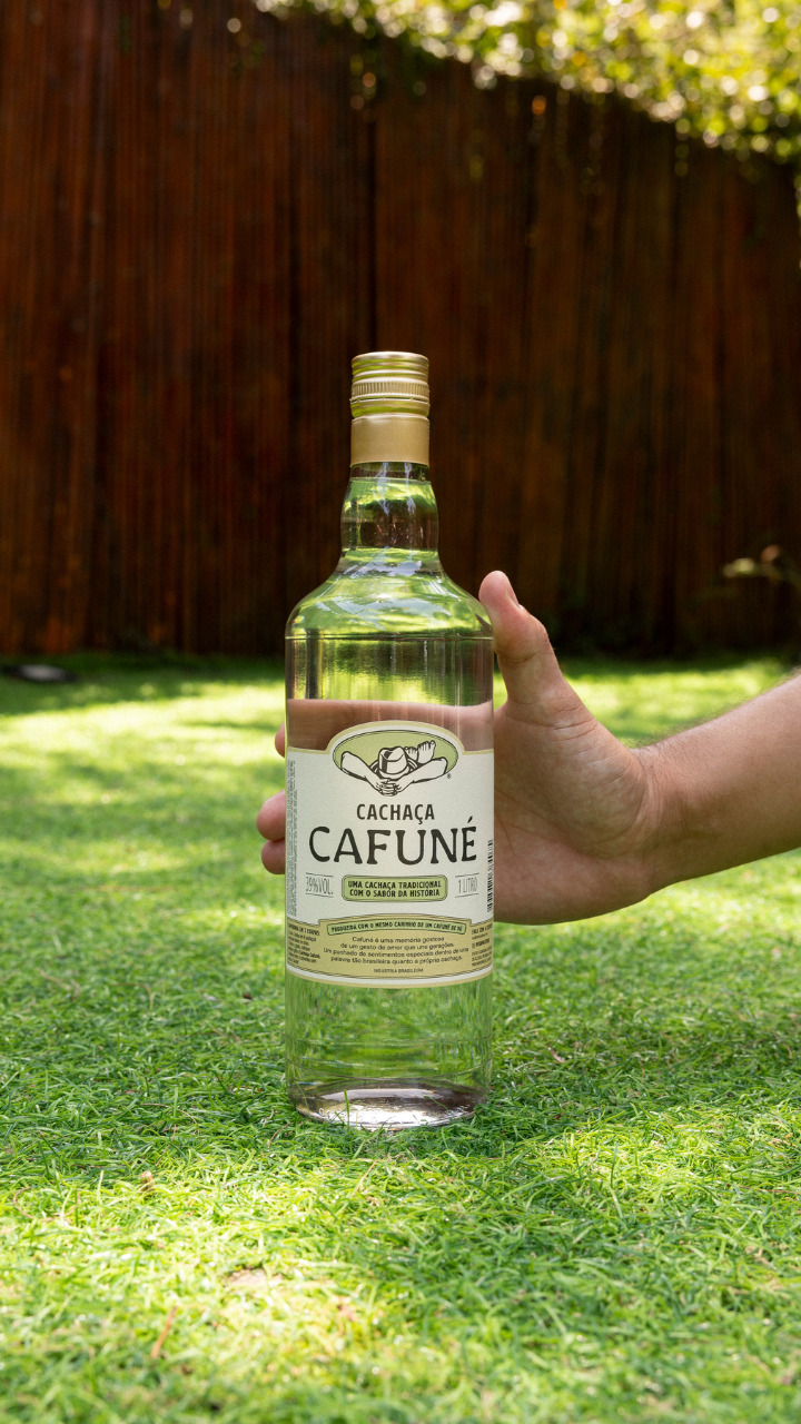 Cachaça Cafuné - Brazilian Traditional Sugarcane Spirit Image