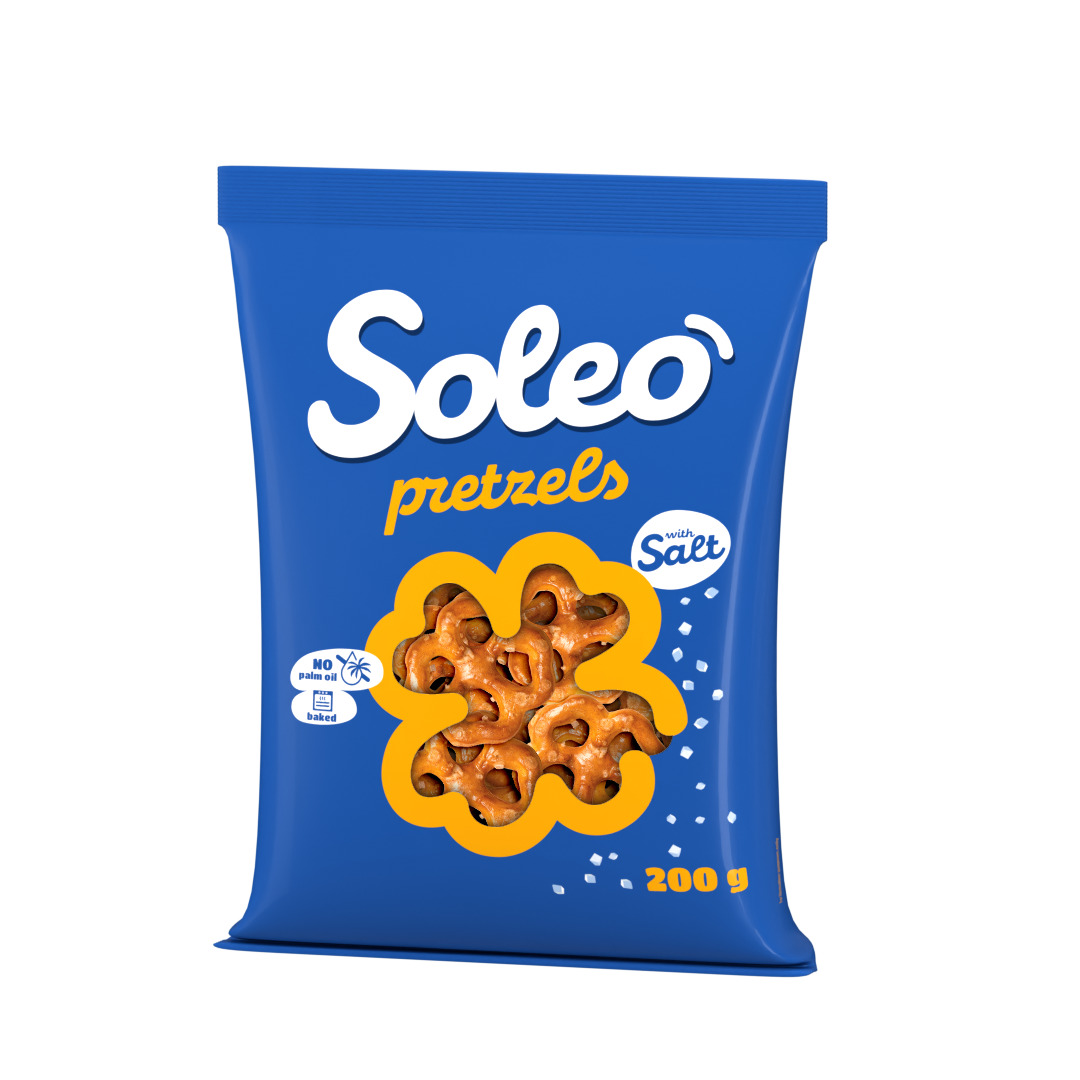Soleo pretzels with salt 200g Image