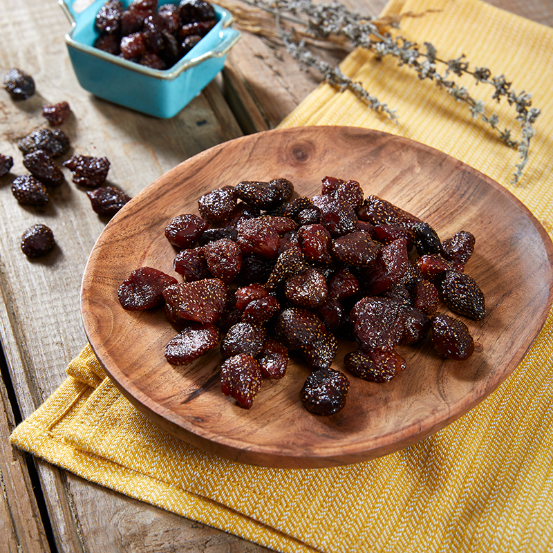 Dried Strawberries (Apple Juice/Sugar Infused) Image