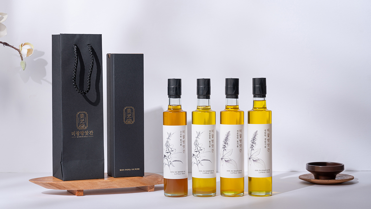 100% Korean Medium-Roast BoldDrop Sesame Oil Image