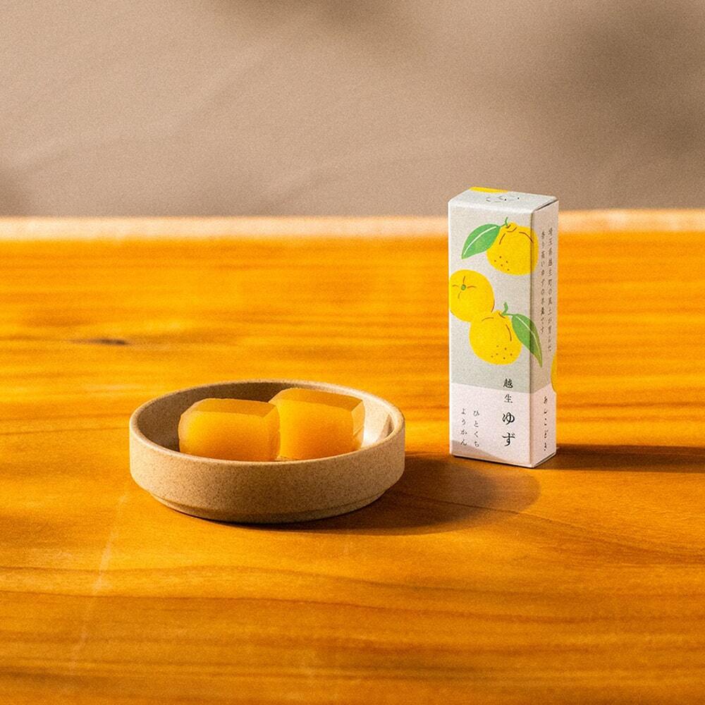 あんこどき  ひとくちようかん （こし、いも、抹茶、ゆず、塩、カカオ） イメージ