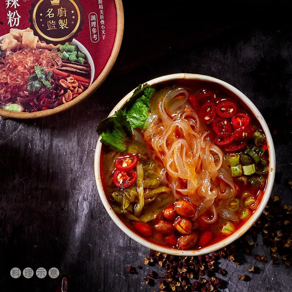 Hot & Sour Bean Noodles Image