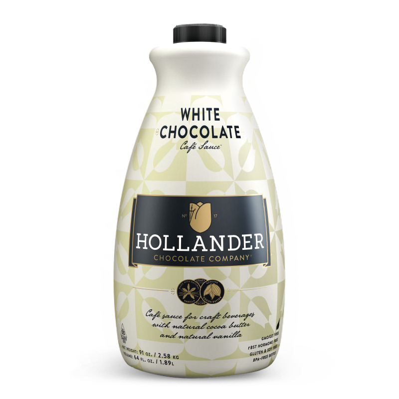 Dutched Chocolate Sauce / White Chocolate Sauce / Caramel Sauce / Velvet Chocolate Powder / Dutched Chocolate Powder Image