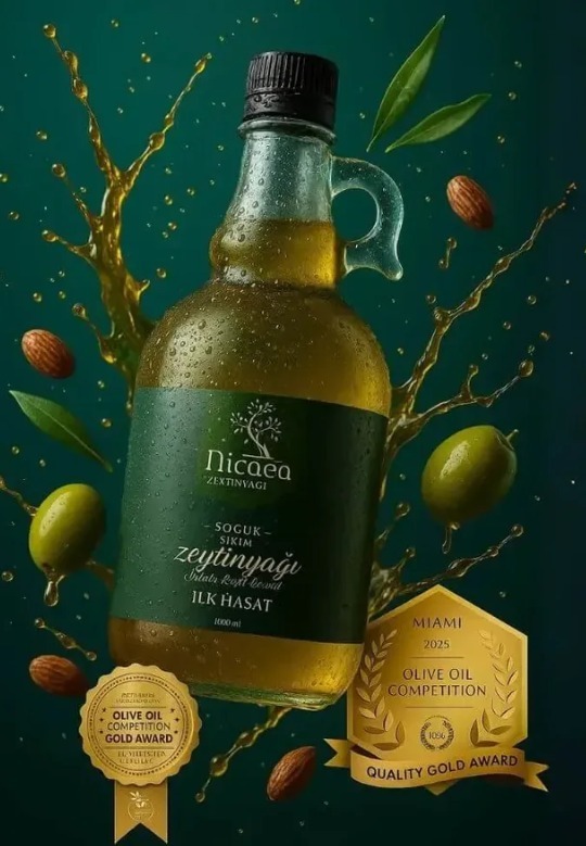 Nicaea コールドプレス エキストラバージンオリーブオイル イメージ