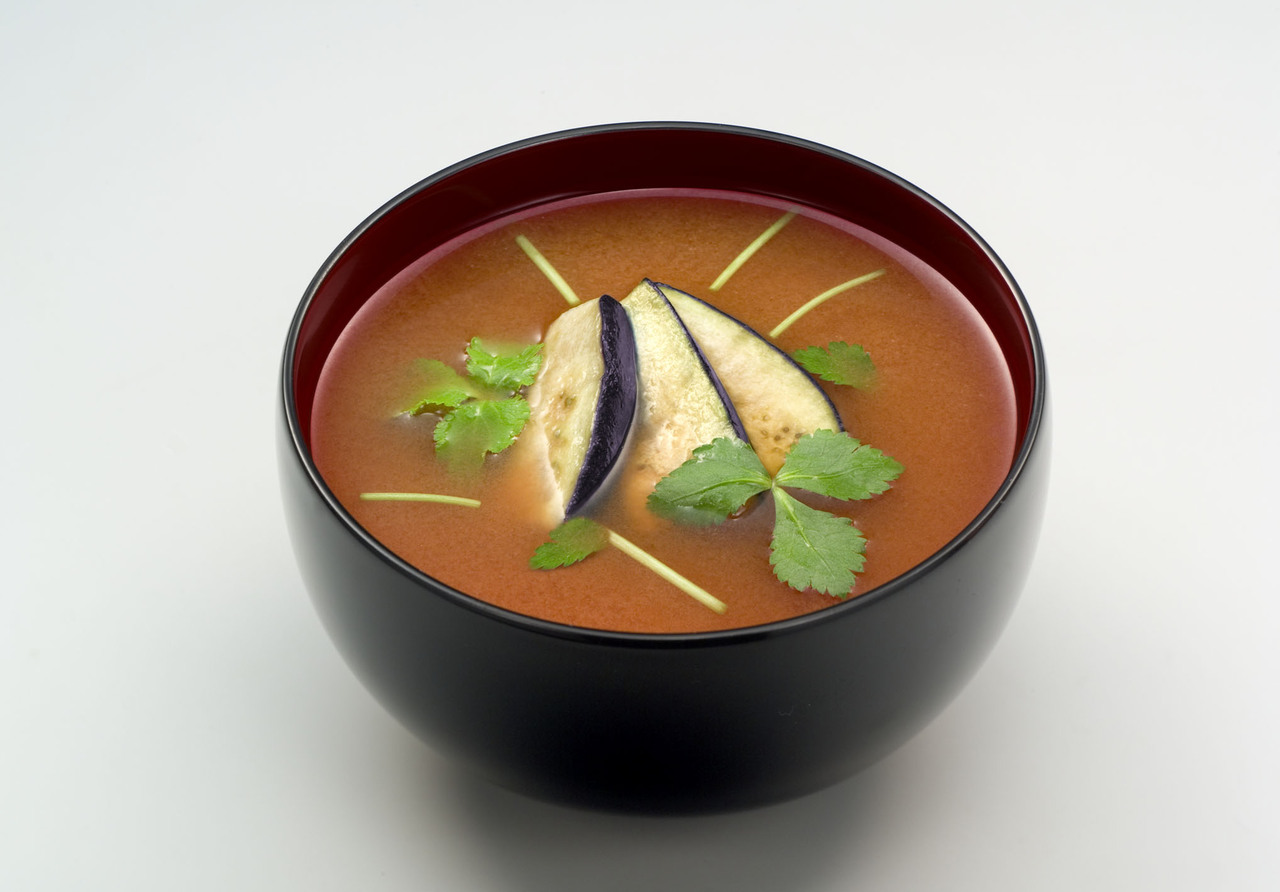 Cup red miso Image