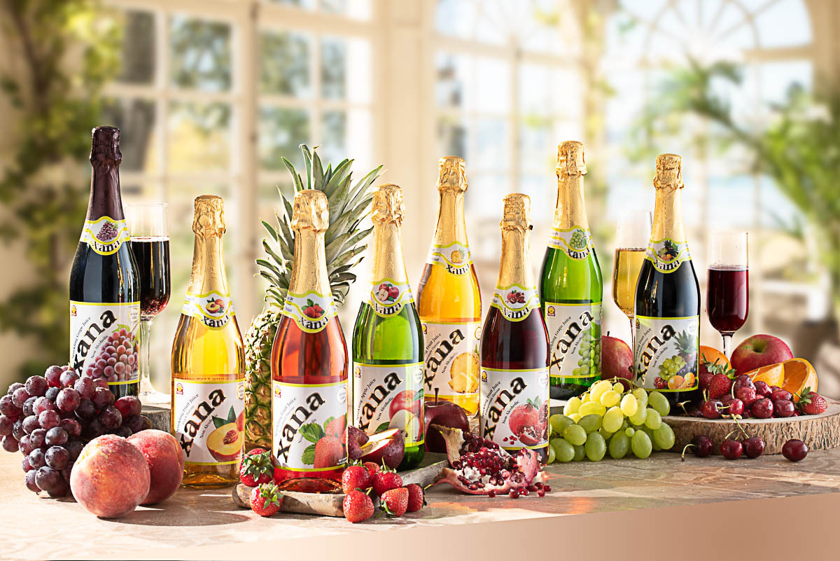 Sparkling juices - MAY  Gold, IBERIA, XANA, EL MAYU, MBusto.  Image