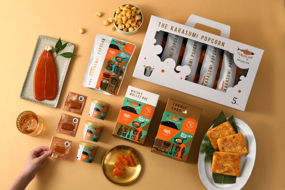 Mullet Roe products (including one-bite Mullet Roe, one-bite Mullet Roe with dried fruit ) Image