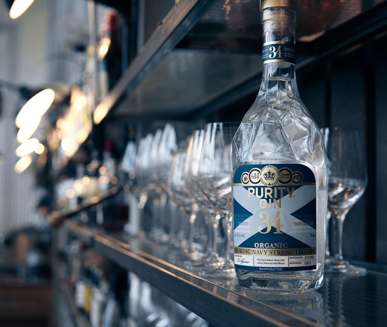 Purity Navy Strength (57.1%) 34 Organic Gin Image
