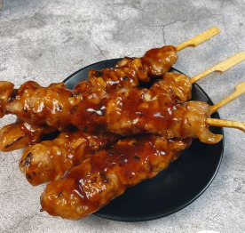 Teriyaki Chicken Thigh Skewers Image