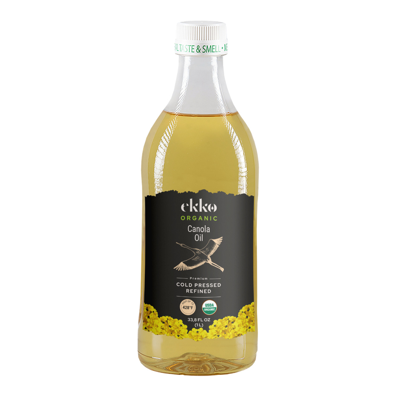 EKKO Organic Cold-Pressed Refined Canola Oil Image