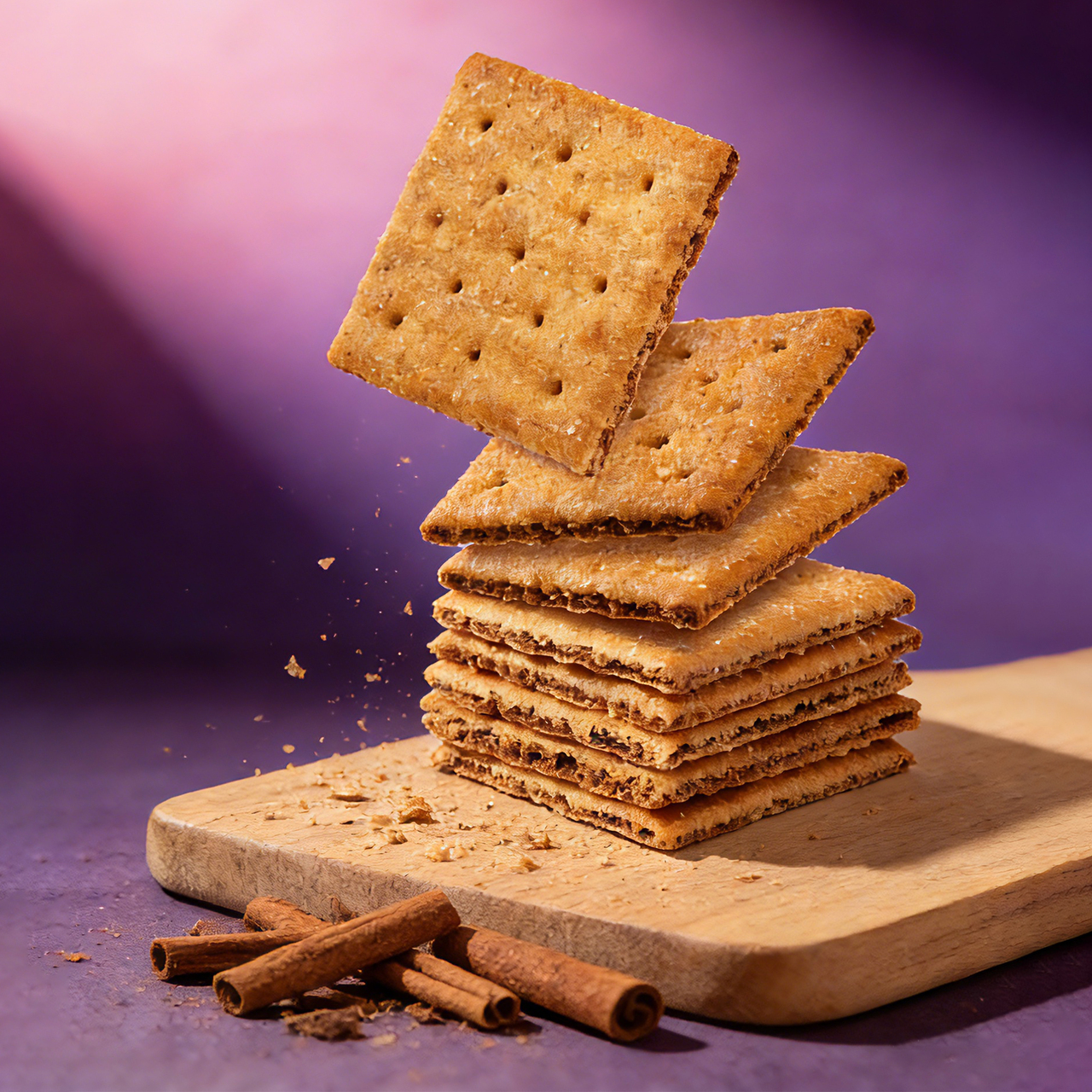 Triple Layered Cracker (Cinnamon Flavor) Image