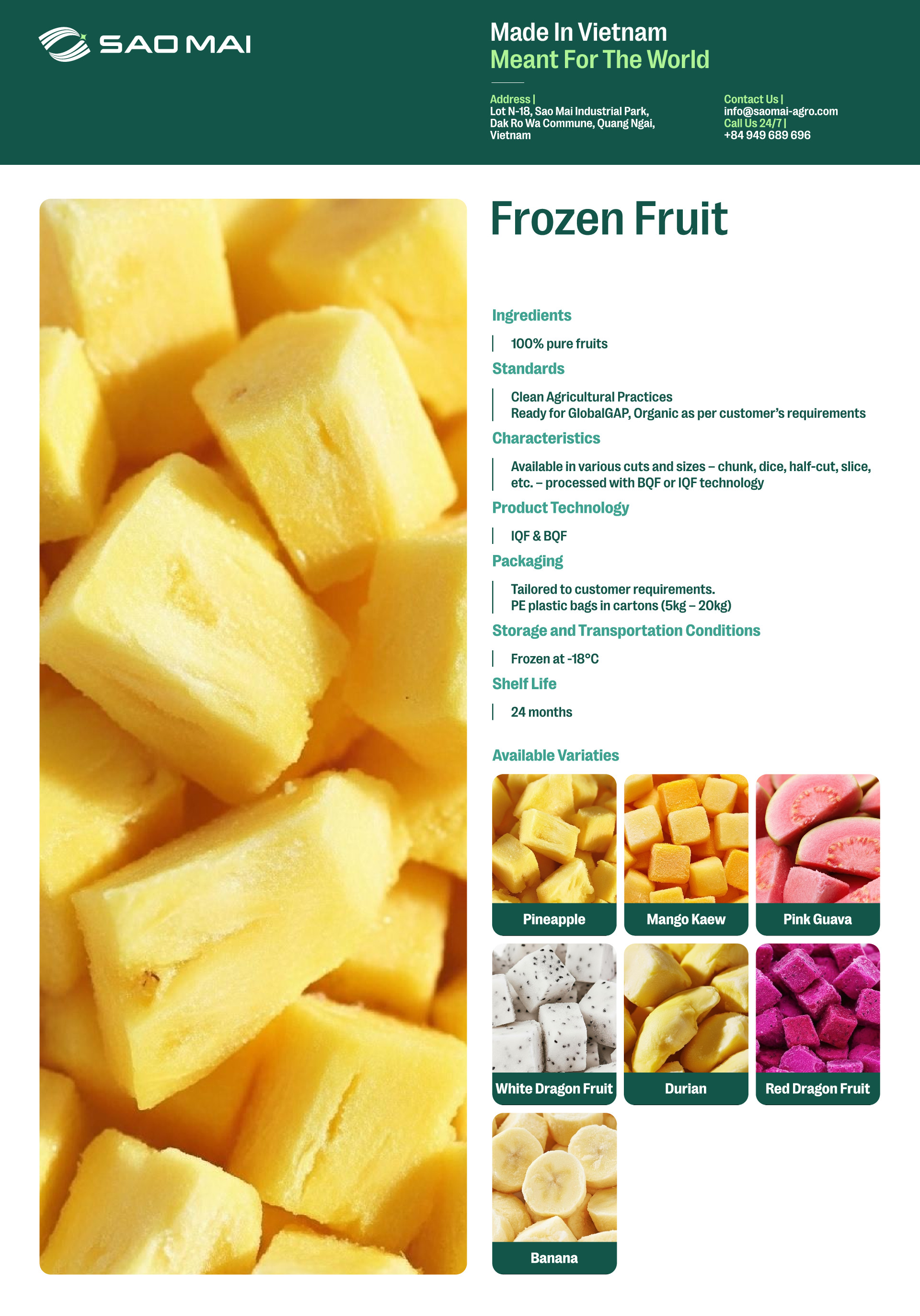 Fresh Frozen Fruit Image