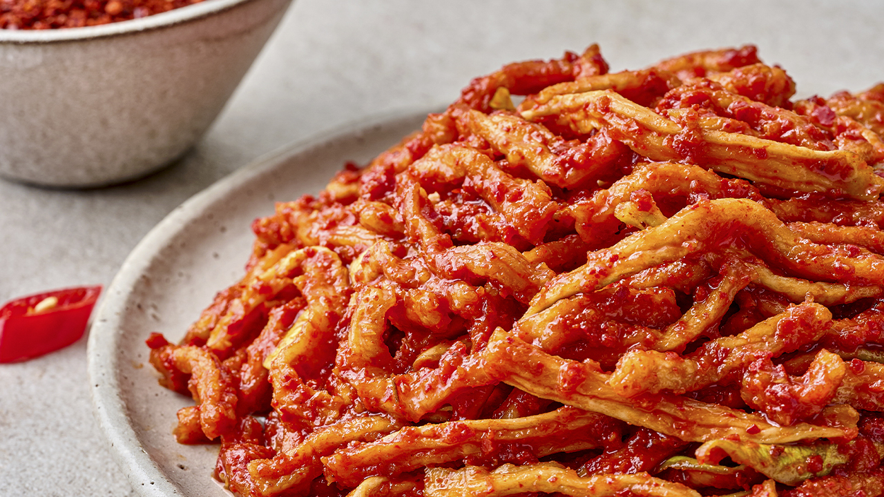 Palgong Cubed Radish Kimchi Image