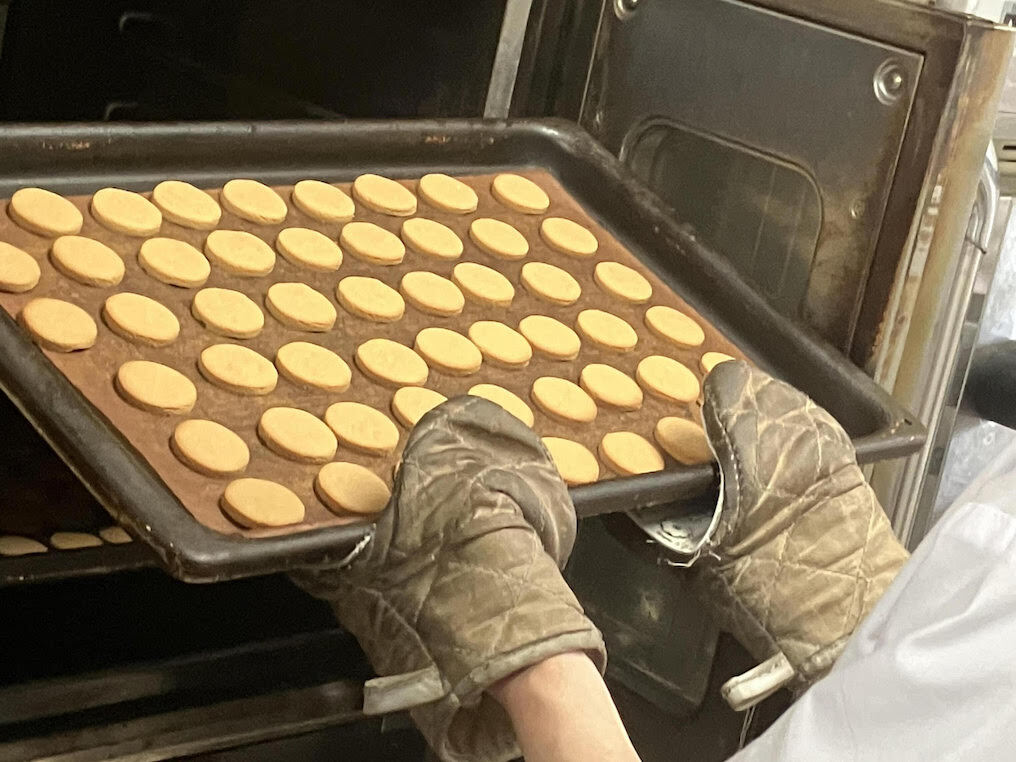 Gluten-Free Brown Rice Kinako Cookies (8 pieces) Free from Wheat, Eggs, Dairy, and Refined White Sugar Image