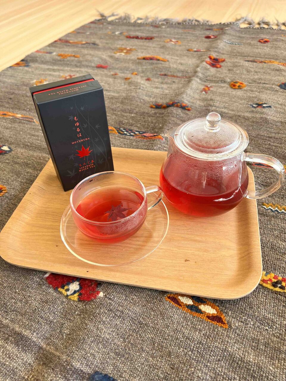 Moyuruha　Japanese maple (MOMIJI) tea Image