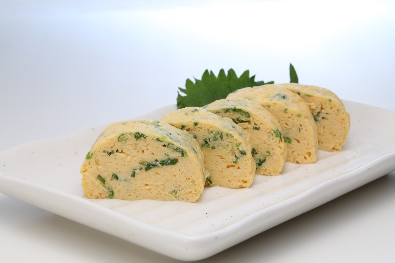 Frozen Japanese Rolled Egg with Green Onion(Reitou-Kujonegiiri-dashimaki) Image