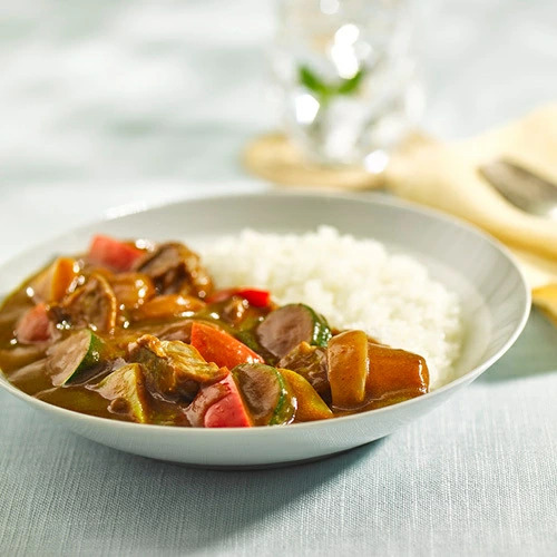 業務用　コスモ直火焼 黒七カレー・ルー中辛 イメージ