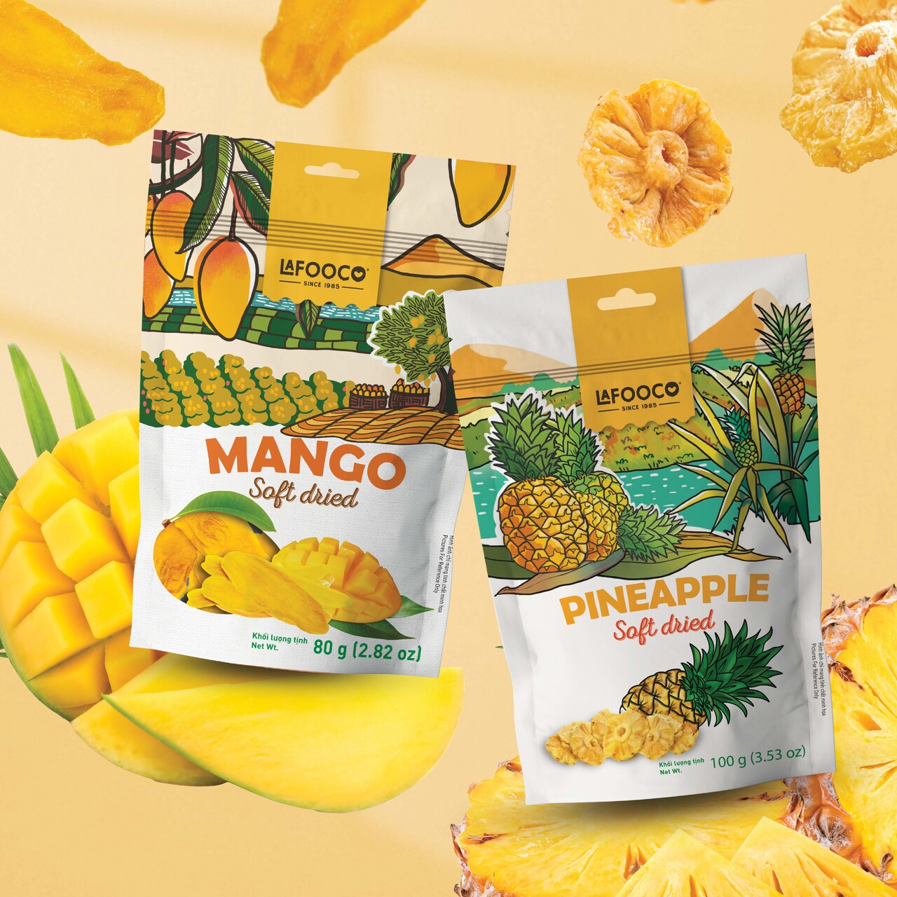 LAFOOCO SOFT - DRIED MANGO 80G/ BAG Image