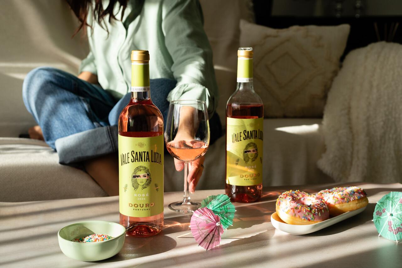 Vale Santa Luzia DOC Douro Rosé Wine 2025 Image