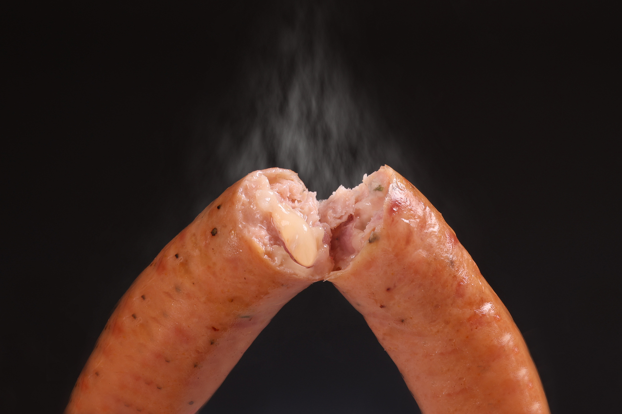 ちーずゴロゴロソーセージ（行者にんにく） イメージ