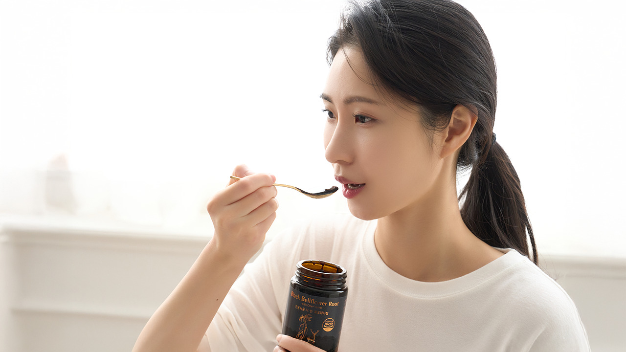 Deer Velvet Plus Black Balloon Flower Concentrated Syrup イメージ