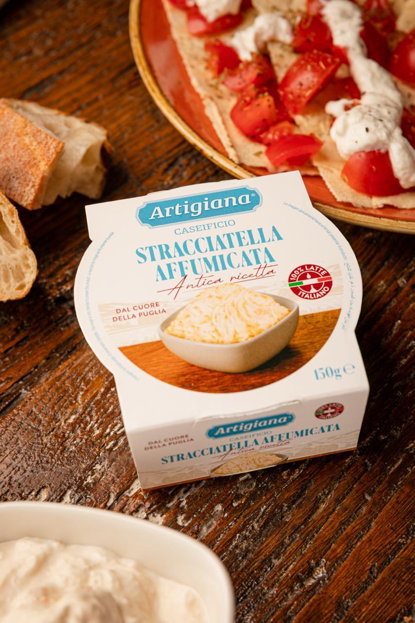 Stracciatella Affumicata (Smoked Stracciatella) Image