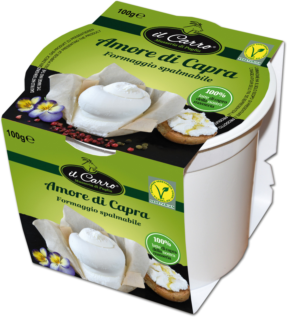 Amore di Capra goat-milk spreadable cheese Image