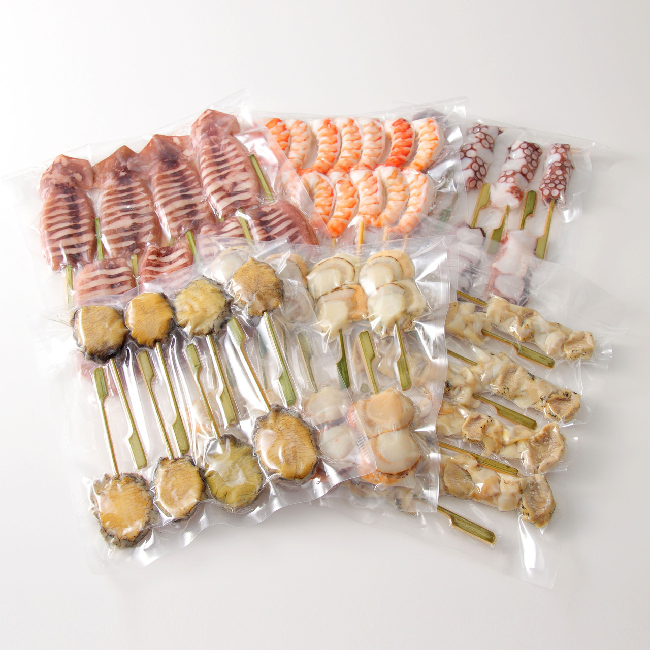 seafood skewers Image