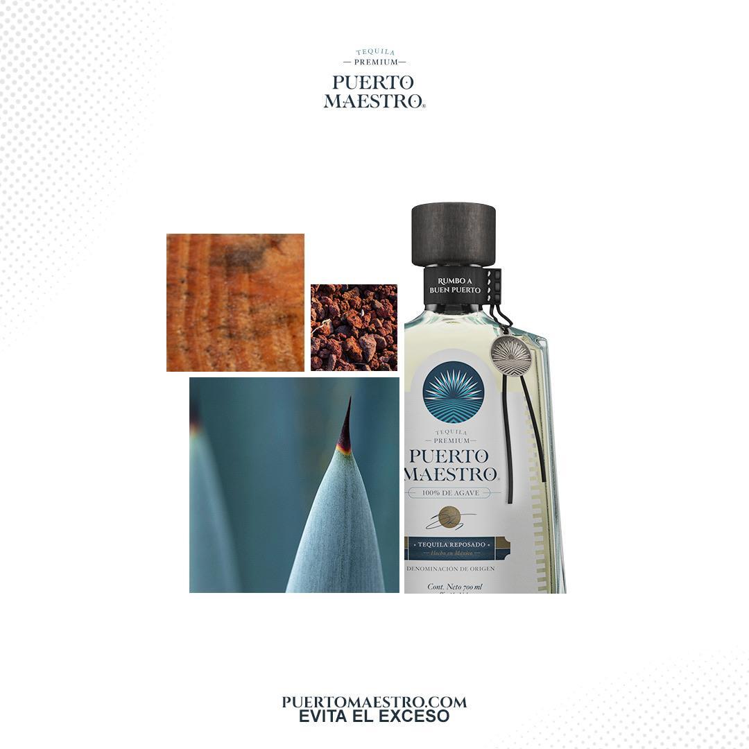  Tequila Puerto Maestro 100% de Agave, Reposado, 700 ml, 40% Alc. Vol.  Image