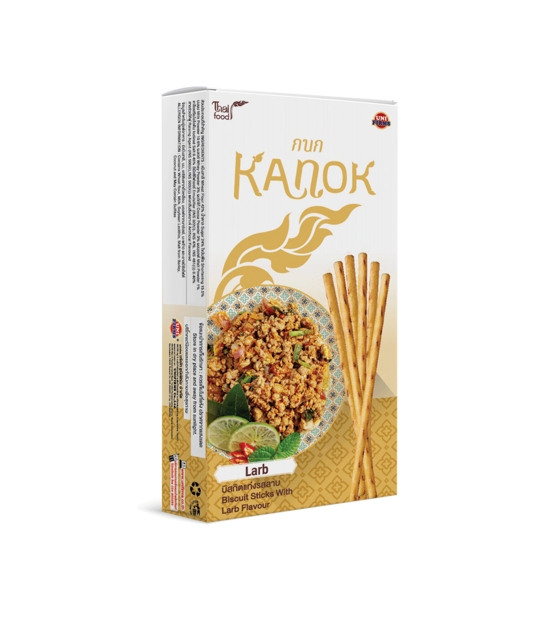 BISCUIT STICKS WITH TOM YUM FLAVOUR(KANOK) Image