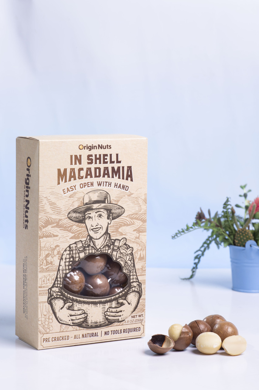 Roasted Macadamia Nuts In Shell Image