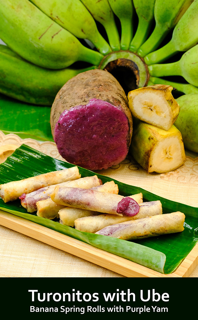 Golden Saba Mini Banana Spring Rolls Image