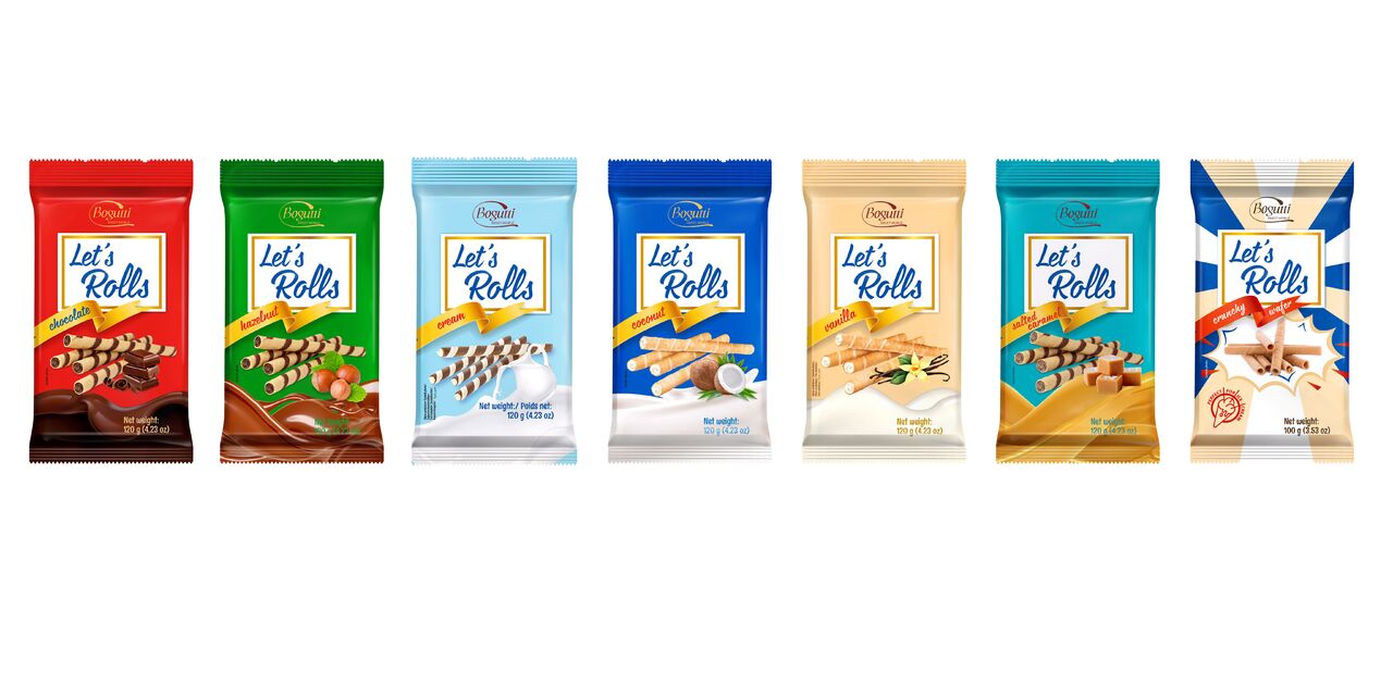 Let's Rolls wafer rolls Image