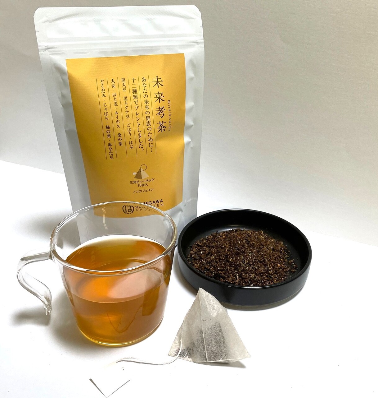 未来考茶（黒豆ベースブレンド健康茶） イメージ