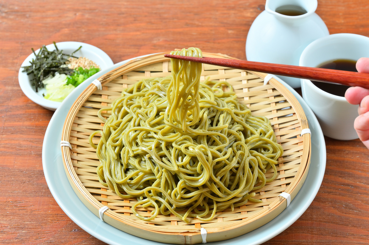 Inaniwa Koraido Udon with Uji Matcha Powder 300g Image