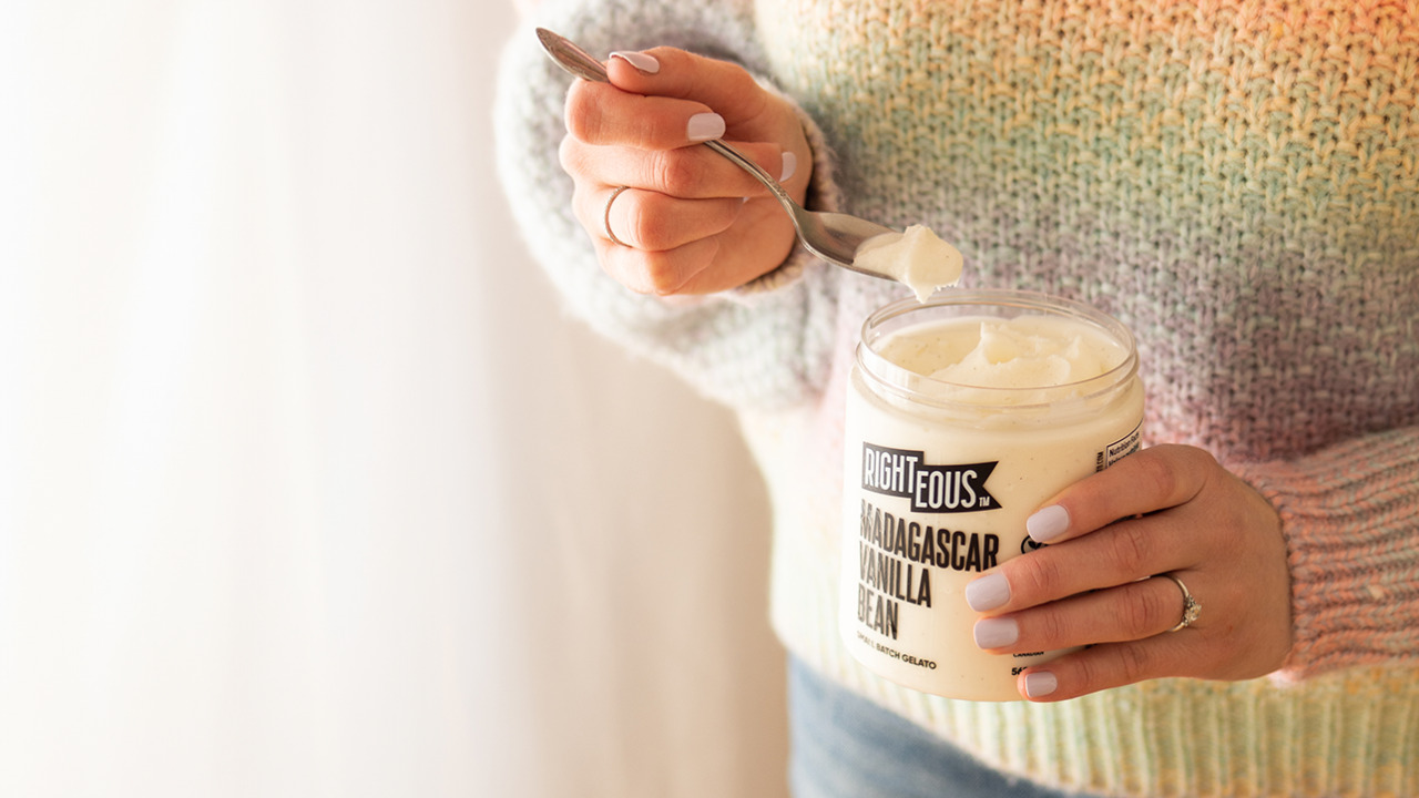 Righteous Madagascar Vanilla Bean Gelato Image