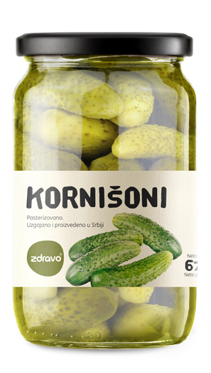 Pasteurized sliced peppers and beetroot Image