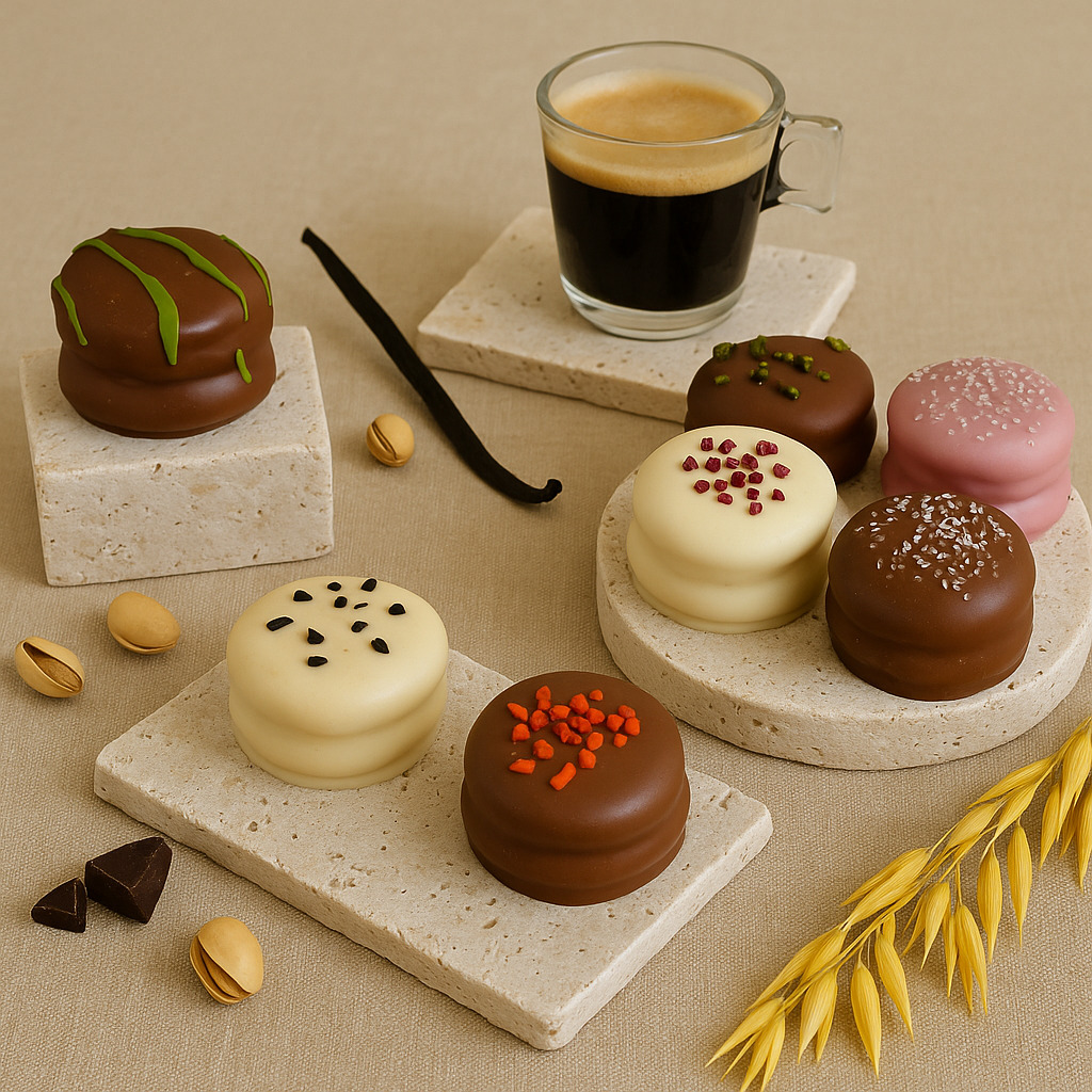 Dipped Macarons Image