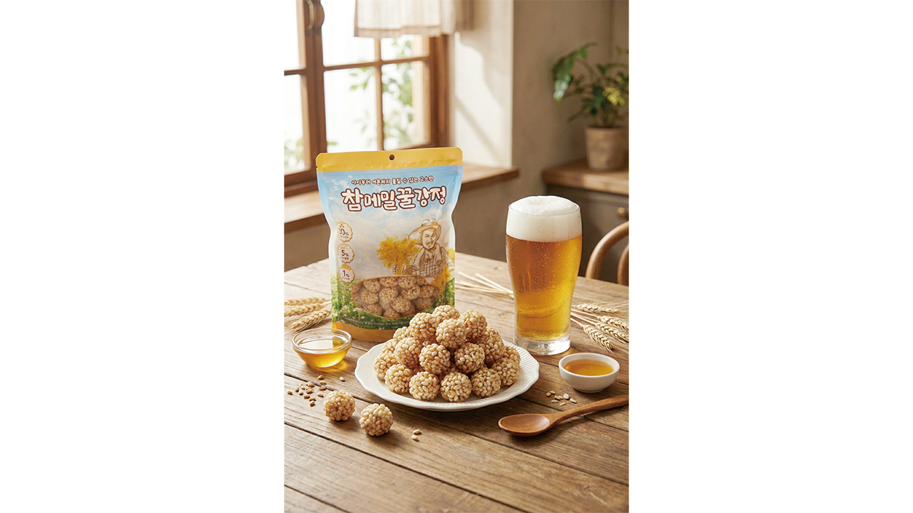 Sweet crispy buckwheat snack Image