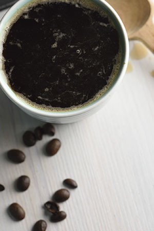 100% organic Arabica coffee from Ethiopia and Latin America.  Image