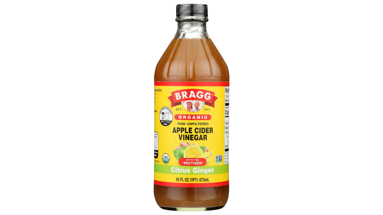 BRAGG - Apple Cider Vinegar - Organic, NON-GMO,  Non-Filtered with Mother Image