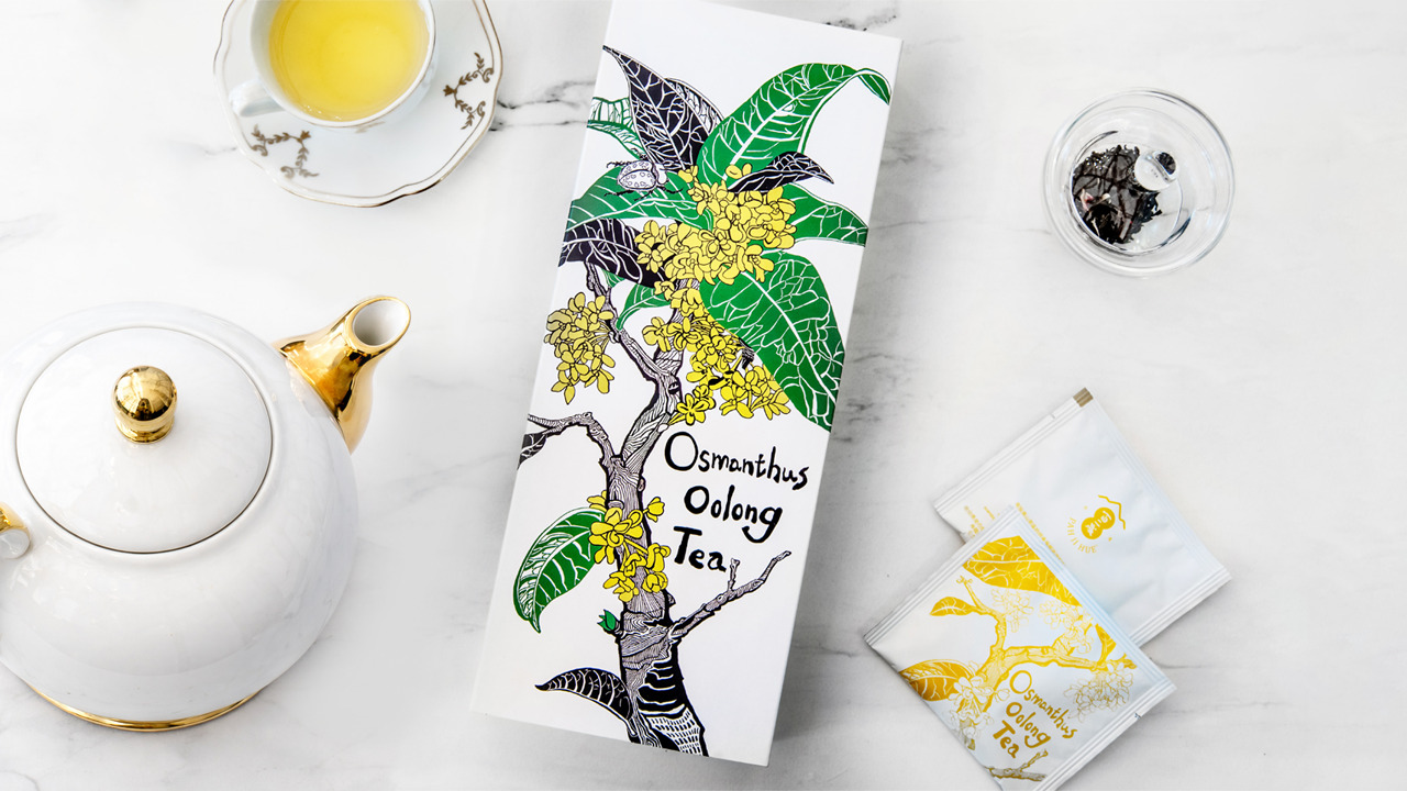 Taiwan Flower Tea(Osmanthus Oolong Tea/ Jasmine Oolong Tea/Rose Oolong Tea) Image
